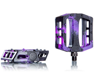 pedals, Demolition Trooper 9/16", purple/black