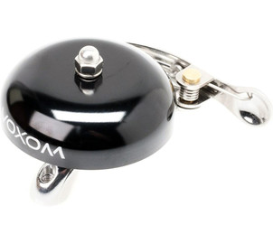 Voxom Bicycle Bell classic design Kl4 matte black, Spalva: Matt black