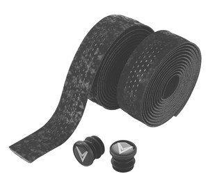 Voxom Handlebar Tape Gb6 black+reflective, 200x3cm