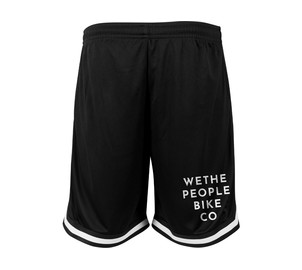 wethepeople Shorts Bike Co. black-white shorts /white print, XL
