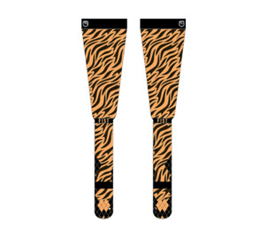 FIST Brace/Socks Tiger S-M, brown-black, Size: S-M, Kolor: Orange-black