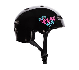 Fuse Helm Alpha Größe: L-XL schwarz-pink