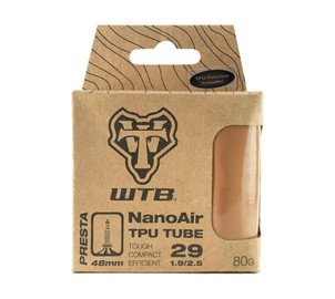 WTB Tube Presta 29 x 1.9/2.5" NanoAir TPU tube, tan 48mm valve