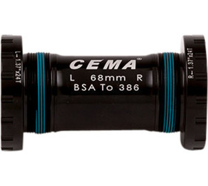 BSA for FSA386/Rotor 30mm W: 68/73 - 1,37" x 24 T mm Ceramic - Black