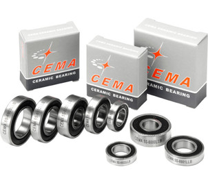 CEMA Hub Bearing 6001 12 x 28 x 8 Ceramic