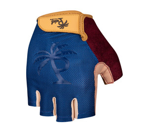 Pedal Palms Kurzfingerhandschuh Navy Tan XS, blau-braun 