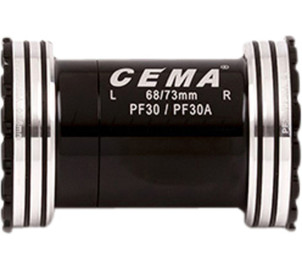PF30 for CAMPA UT W: 68/73 x ID: 46 mm Ceramic - Black, Interlock