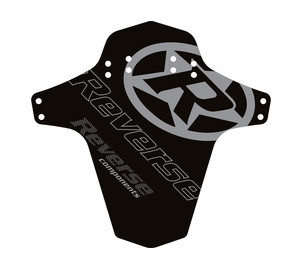 REVERSE Mudfender Reverse Logo (Schwarz/Grau) 