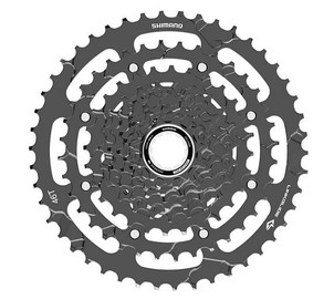 Cassette Shimano CUES CS-LG400 9-speed-11-46T, Size: 11-46T