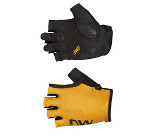 Gloves Northwave Active Short ochre-XL, Size: XL