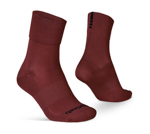 GripGrab Lightweight SL Regular Cut Summer Socks M, dark red