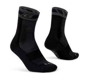 GripGrab Merino Winter Socks L, black