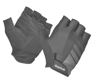 GripGrab Ride RC Lite Padded Short Finger Summer Gloves M, black