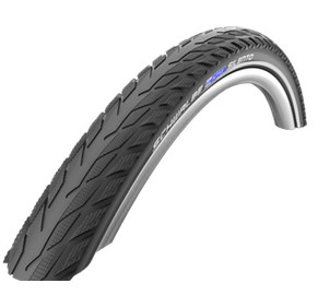 Tire 28" Schwalbe Silento HS 421, Active Wired 42-622 / 28x1.60 Black-Reflex