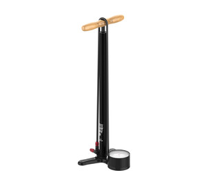 Lezyne Floor Pump Steel HV Floor Drive, Size: 63,5 cm, Colors: Black-matt