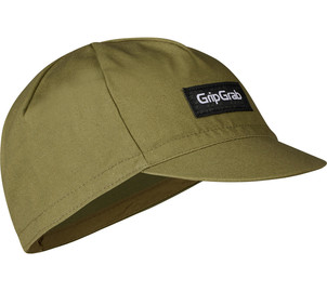 GripGrab Classic Cotton Cycling Cap M/L, olive green