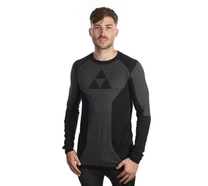 Fischer Mens Undershirt Seamless Baselayer, black, Suurus: S, Värv: Black