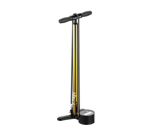 Lezyne Floor Pump Digital Drive 3.5 CNC, gold Special Edition