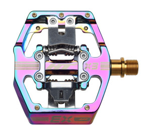 HT Pedals HT-X3T oil slick, Krāsa: Oilslick