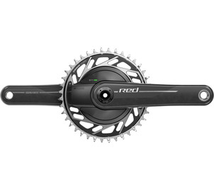 SRAM Kurbelgarnitur Quarq RED XPLR WIDE 170mm, 40T ohne Innenlager, DUB