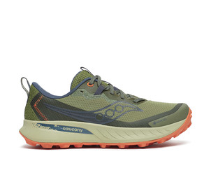 Saucony Women's Peregrine 15 GTX Trail Running shoes, Size: 36, Colors: Asphalt Green