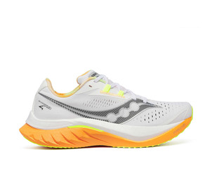 Saucony Men's Endorphin Speed 4 Road Running Shoes, Size: 38, Farbe: White/Peel