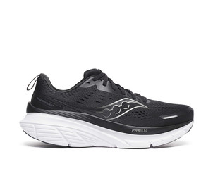 Saucony Men's Guide 18 Road Running Shoes, Izmērs: 38, Krāsa: Black/White