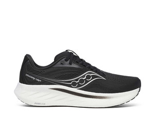 Saucony Men's Ride 18 Road Running Shoes, Size: 40, Kolor: Black