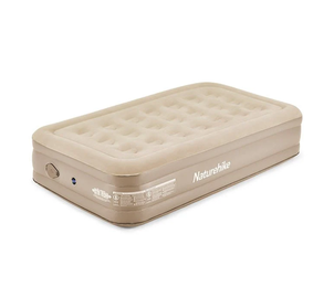 Naturehike pvc heightened air mattress with air pump, single