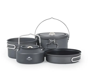 Naturehike JianXing Aluminum Camping Cookware Set