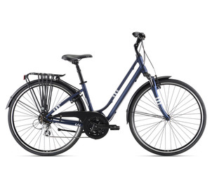 LIV Flourish FS 2 City Bike, Size: XS, Colors: Dark Blue