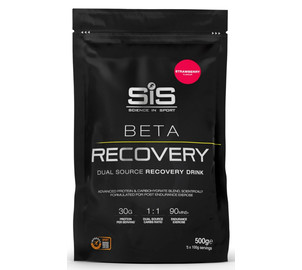 Sports nutrition powder SiS Beta Recovery Strawberry 500g