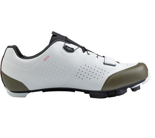 Cycling shoes Northwave Razer MTB XC light grey-green forest-43, Dydis: 43