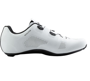 Cycling shoes Northwave Revolution Wide Road white-black-43, Izmērs: 43