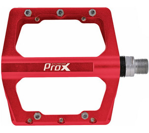 Pedals ProX Stig 24 Alu Pins axle Cr-Mo red