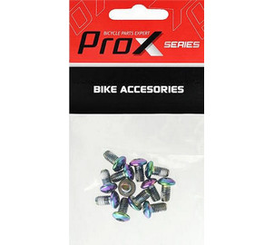 Disc rotor fixing bolts Prox rainbow M5x10mm (12pcs.)