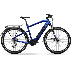 Haibike Trekking 4 Electric 27.5 Bike, Dydis: S, Spalva: Blue
