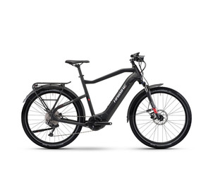 Haibike Trekking 6 High 27,5 Deore, Black-Red, Size: S, Colors: black