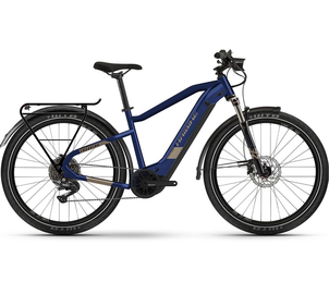 Haibike Trekking 7 Unisex 11G Deore, blue/sand, Size: S, Colors: Blue