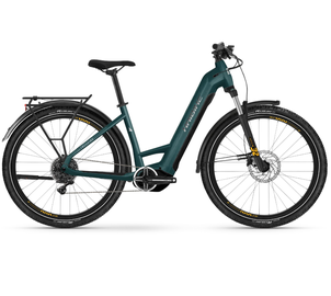 Haibike Trekking 4 Low cros i720Wh 11-G 23, Dydis: L, Spalva: Silver