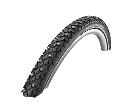 Tire 28" Schwalbe Winter HS 396, Active Wired 35-622 Black-Reflex