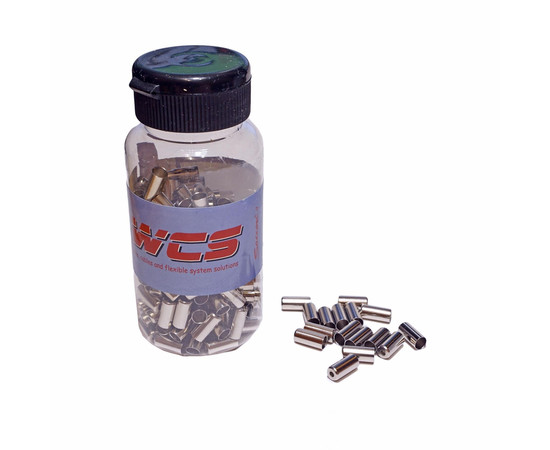 Shifter outer casing caps Saccon Italy 5mm 200pcs. bottle brass