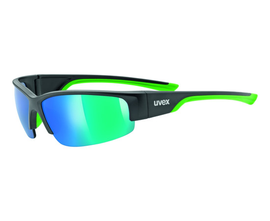 Glasses Uvex Sportstyle 215 black mat green
