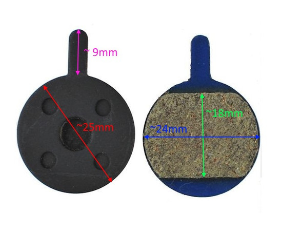 Promax mechanical disc online brake pads