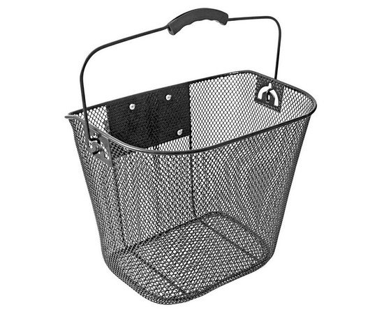 Basket front Azimut w/ plastic OVERSIZE bracket 34x25x26cm