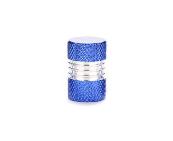 Valve cap Azimut Cilinder Alu AV blue