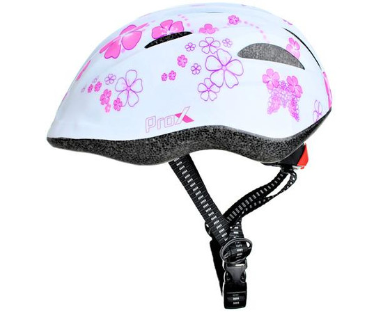 Helmet ProX Spidy white-pink-M (52-56), Size: M (52-56)
