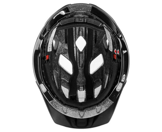 Helmet Uvex Active black shiny-52-57CM, Size: 56-60CM