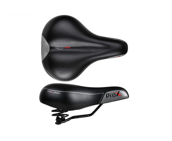 Saddle Velo ProX VL-6104S Springs D2 Zone Cut Memory Foam