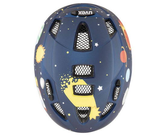 Helmet Uvex Kid 2 cc dark blue rocket mat-46-52CM
